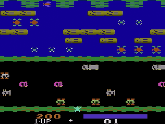 The Official Frogger by Sega screenshot 3 for Atari 2600